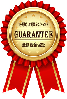 全額返金保証